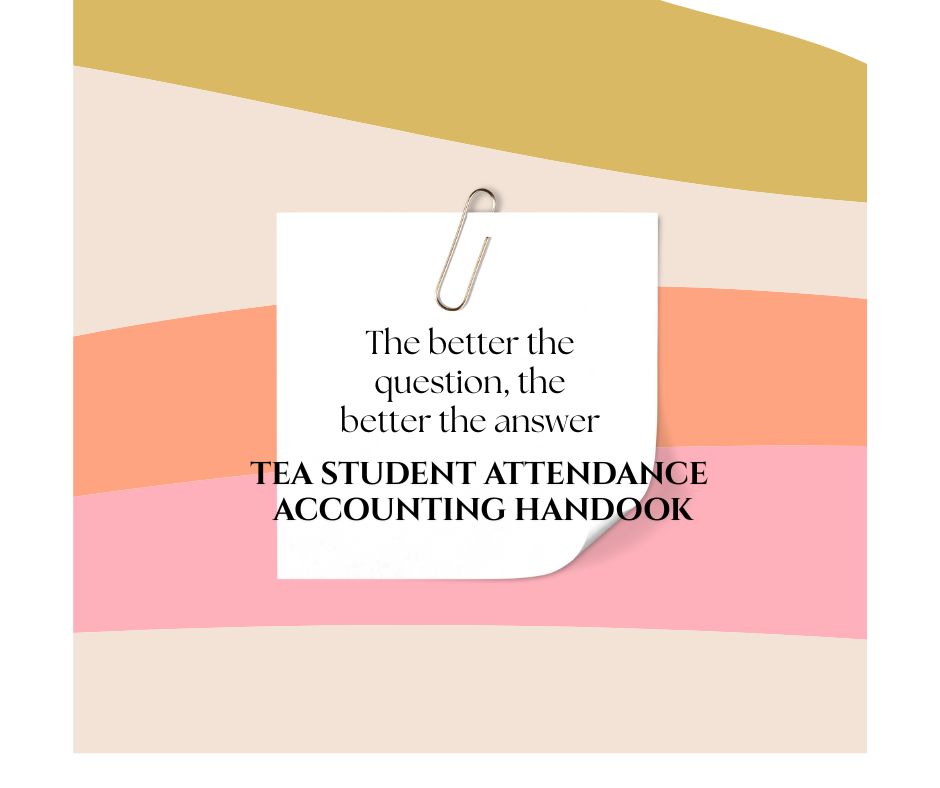 TEA Student Attendance Handbook
